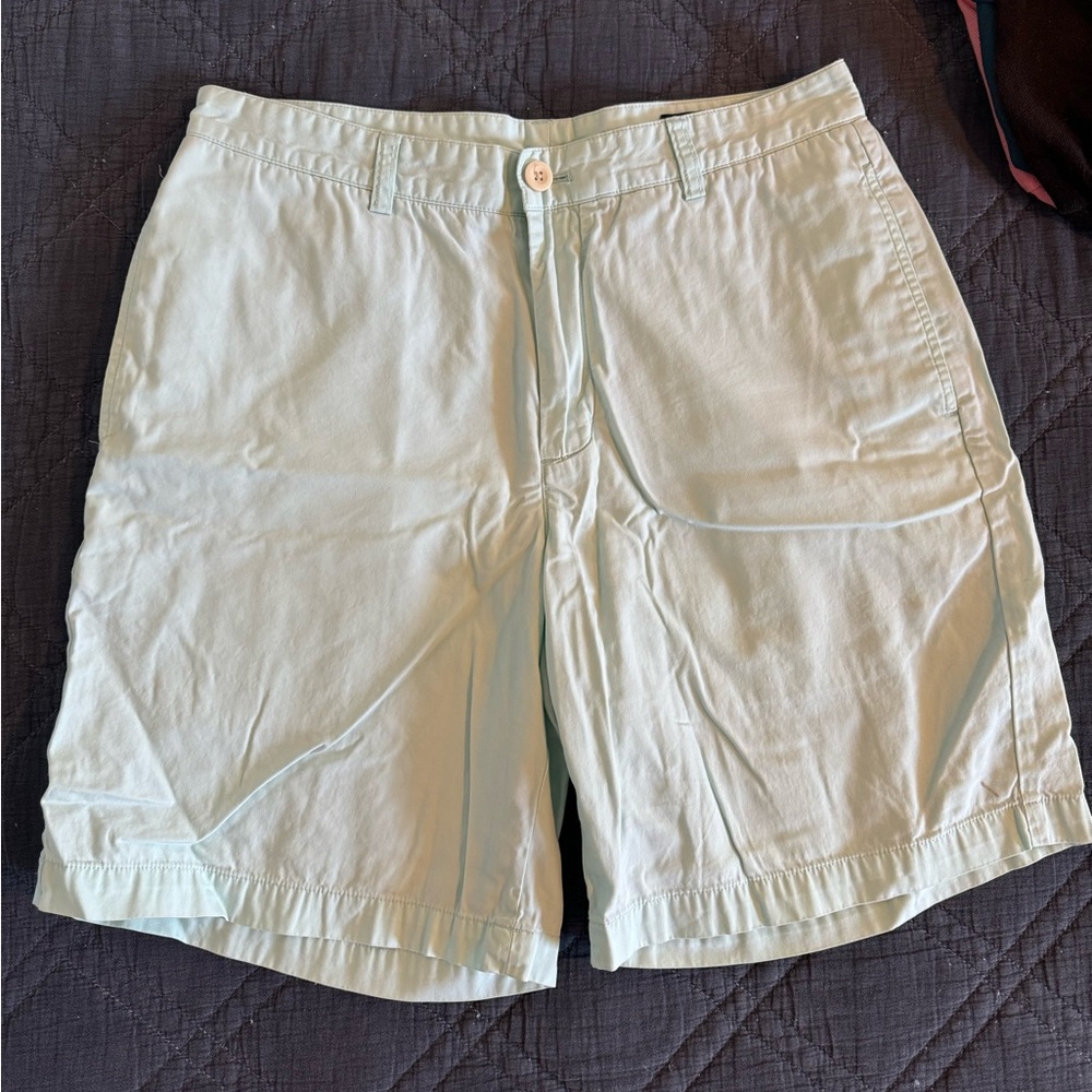 Vineyard Vines Men’s Shorts Size 32 Waist Light Green/Blue. Seafoam color.